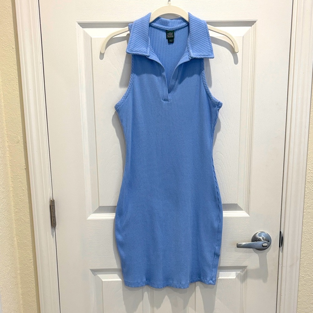 💥3 for $10💥 Wild Fable Ribbed Polo Dress